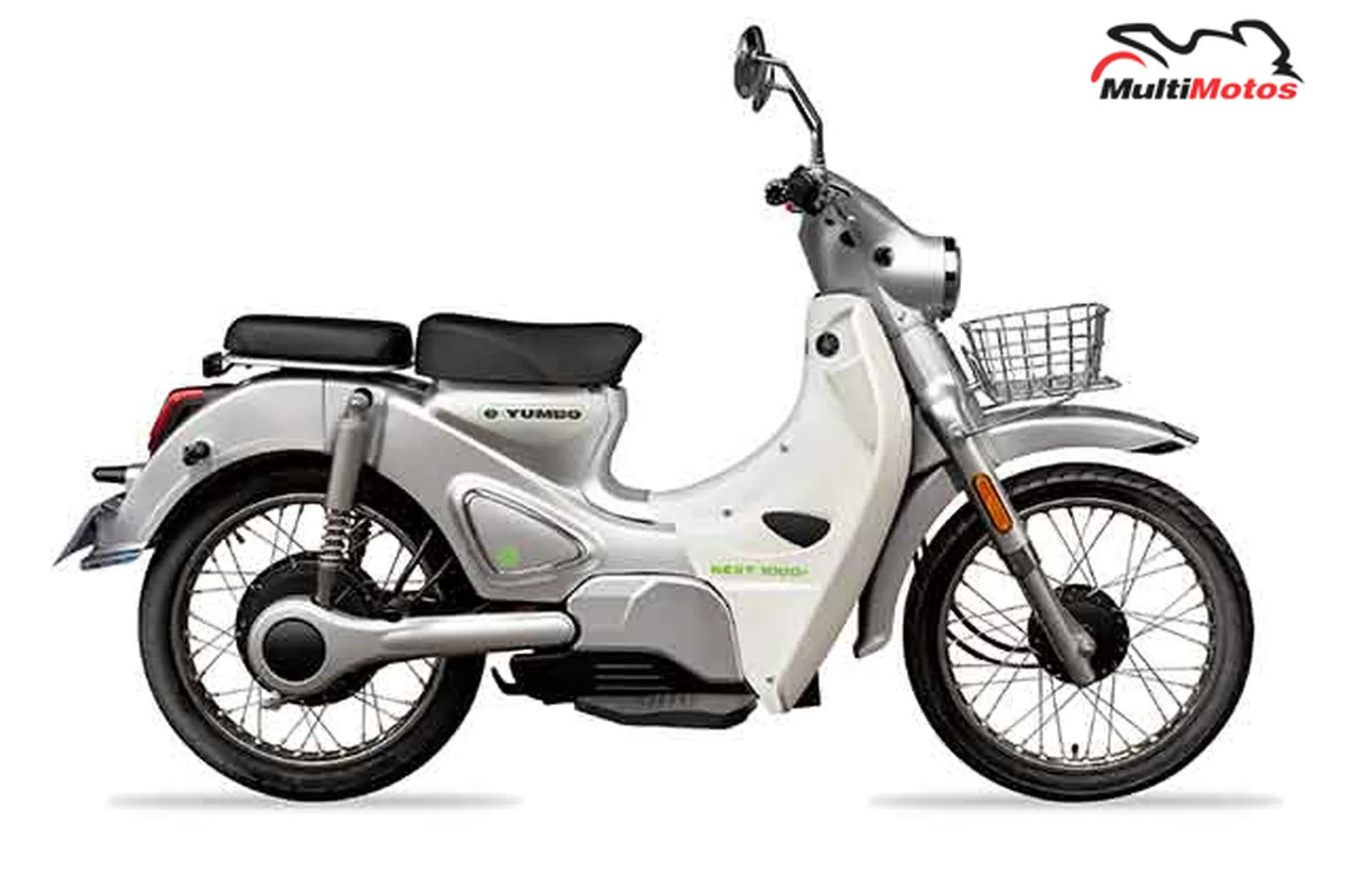 Vista principal de la motocicleta Yumbo E-YUMBO 1000 R