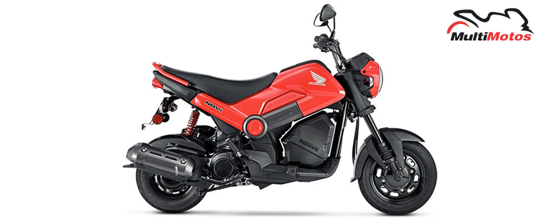 Vista principal de la motocicleta Honda NAVI