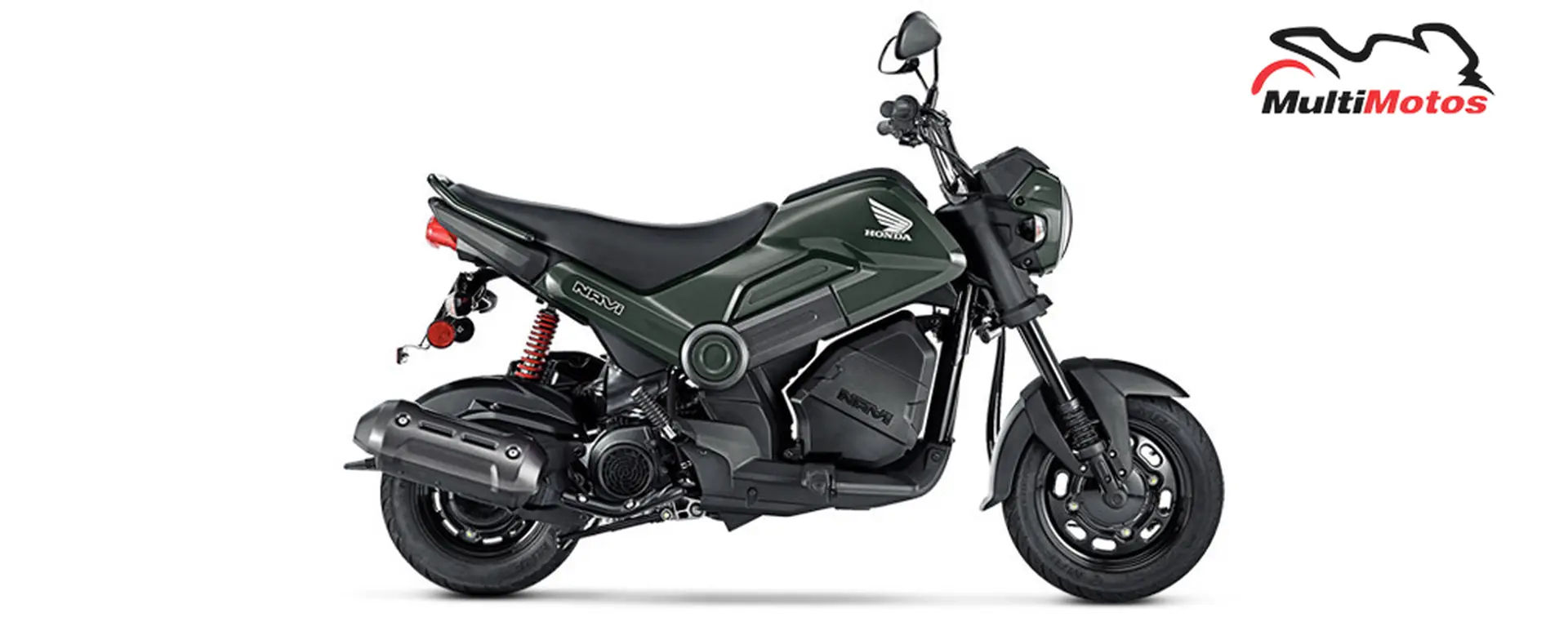 Color Verde para la moto NAVI