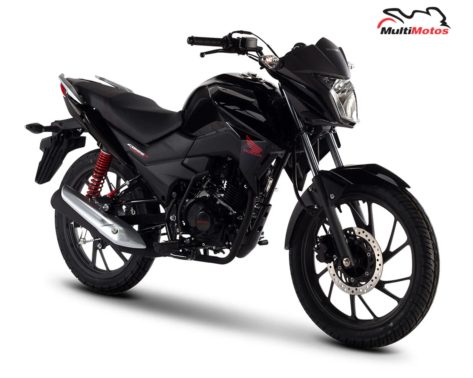 Color Negro Brillante para la moto Honda Twister 125