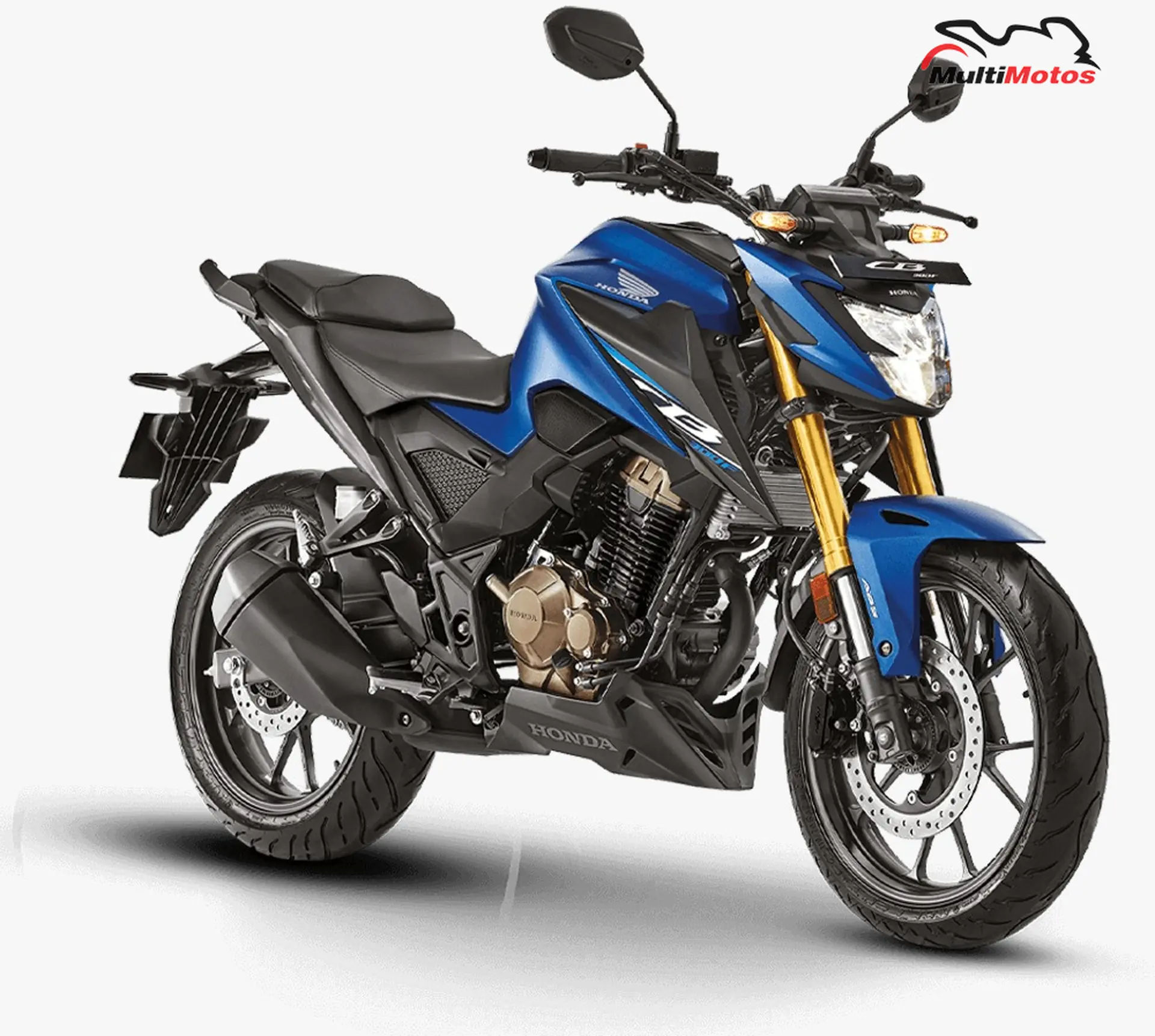 Color Azul para la moto CB300
