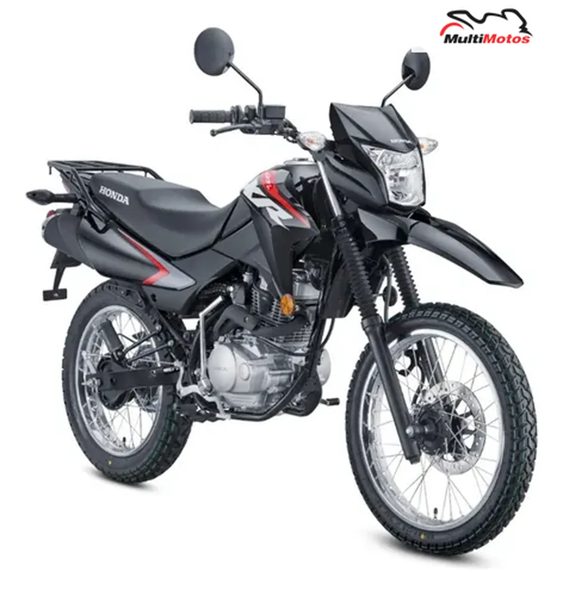 Color Negro para la moto XR125L