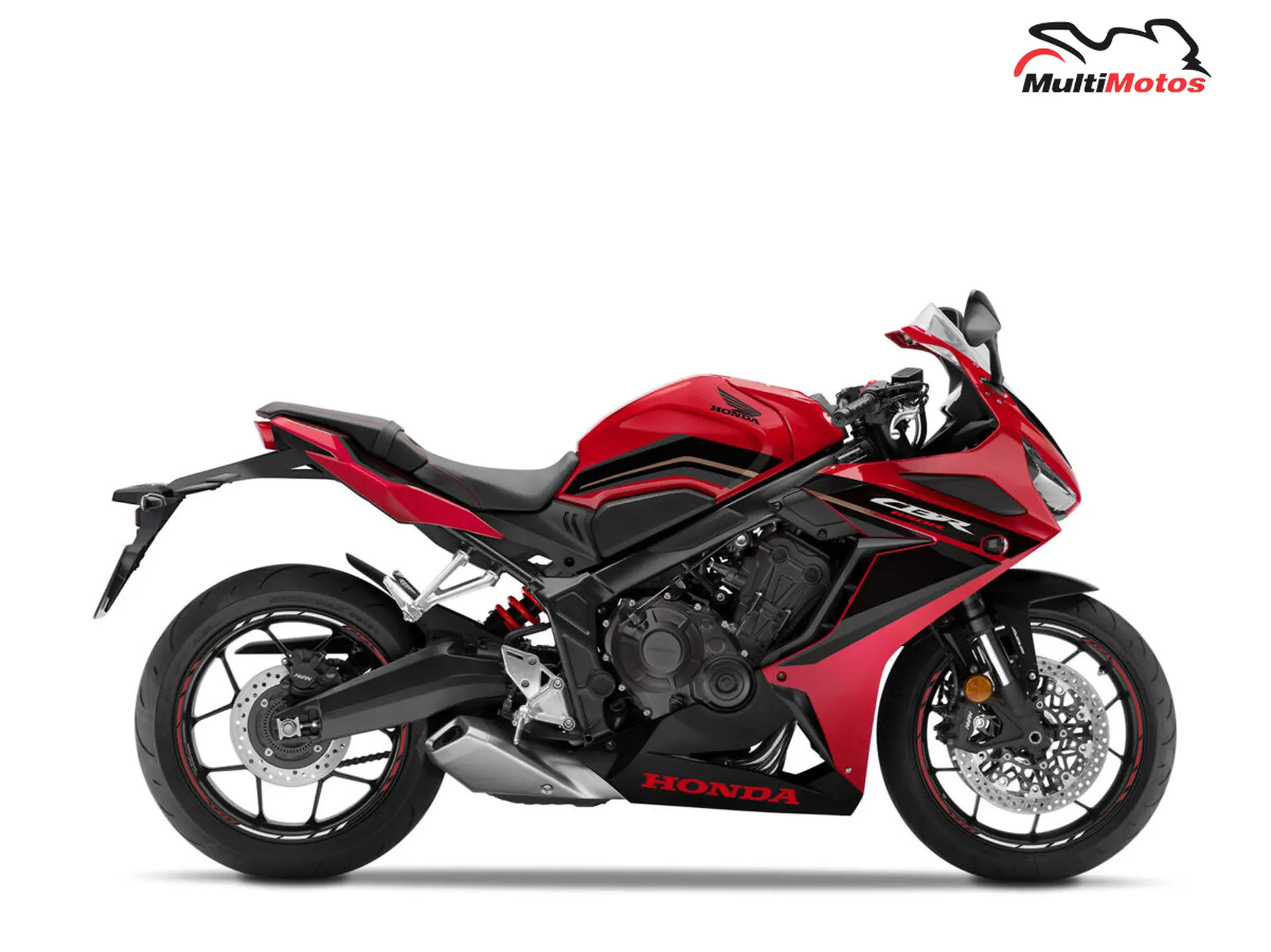 Vista principal de la motocicleta Honda CBR650R
