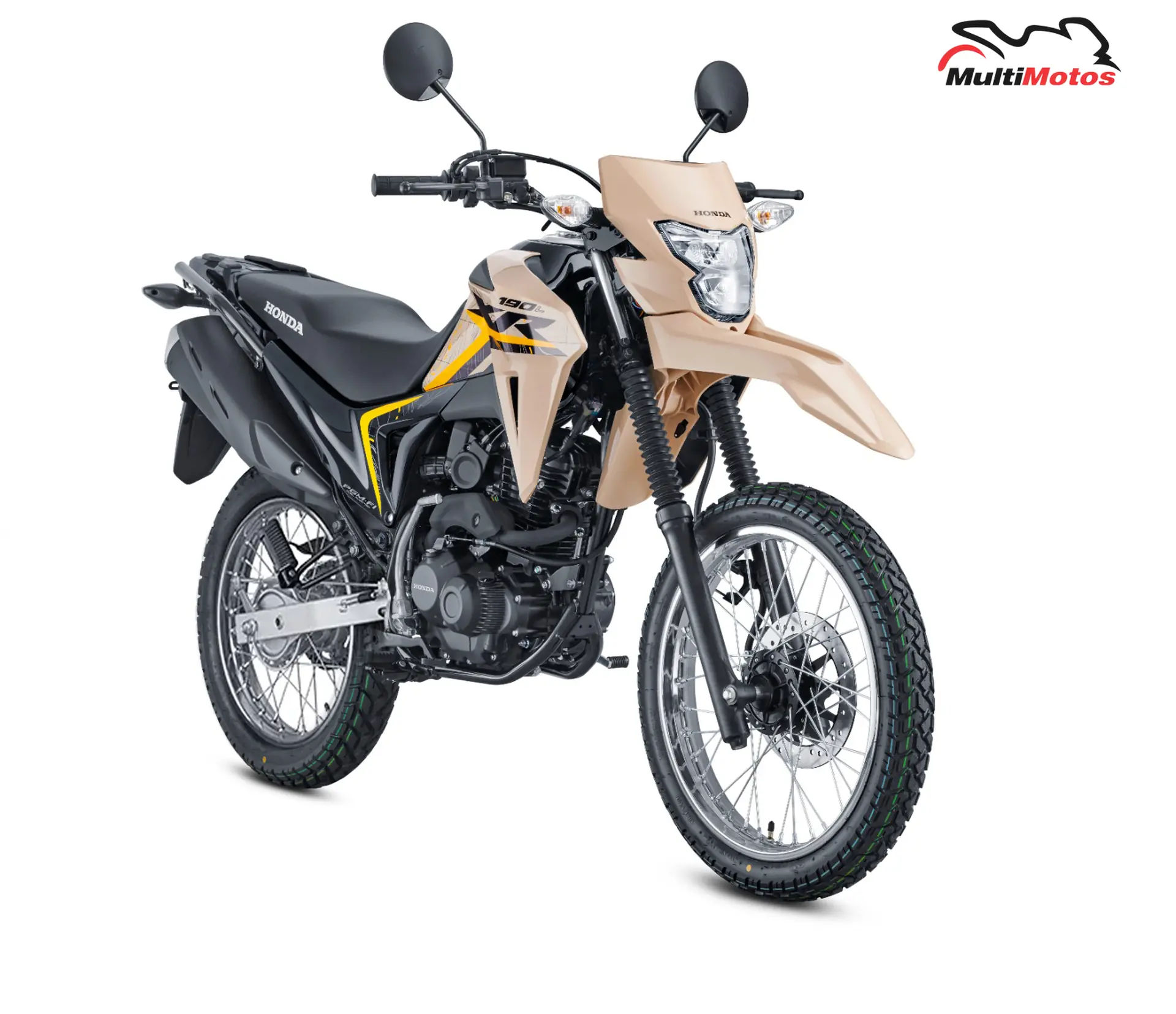 Color Amarillo para la moto XR190 2025