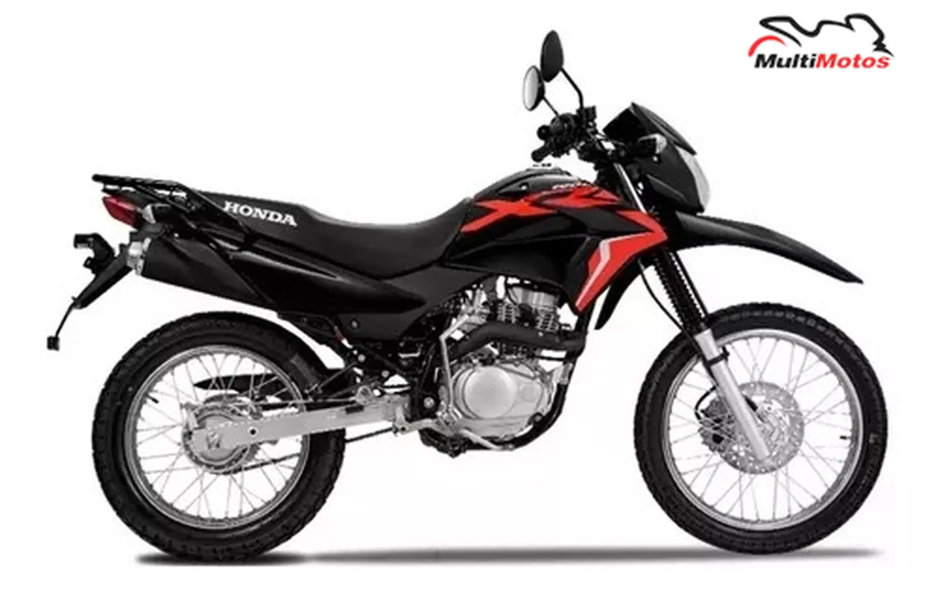Color Negro para la moto XR125L