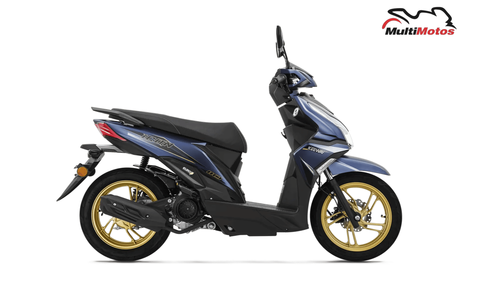 Color Azul para la moto KEEWAY ICON 110