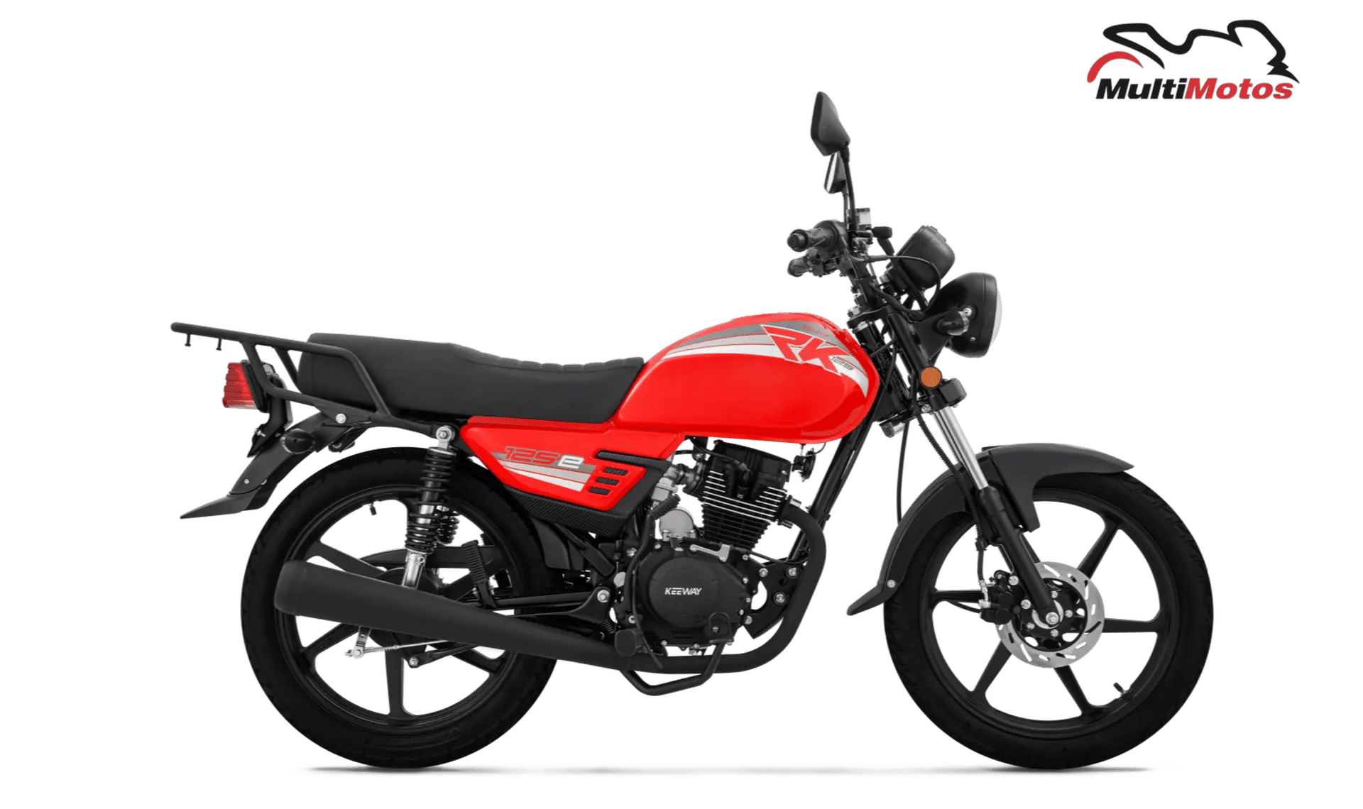 Color Rojo para la moto KEEWAY RK 125 E