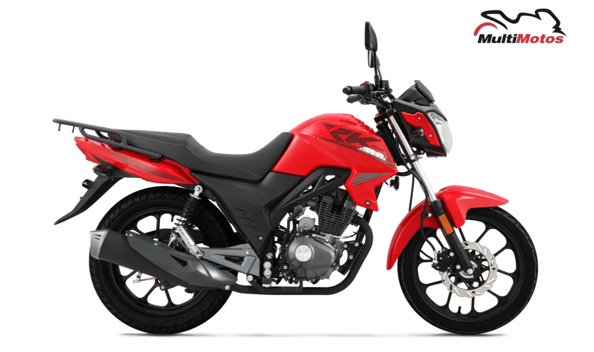 Color Rojo para la moto KEEWAY RK 125