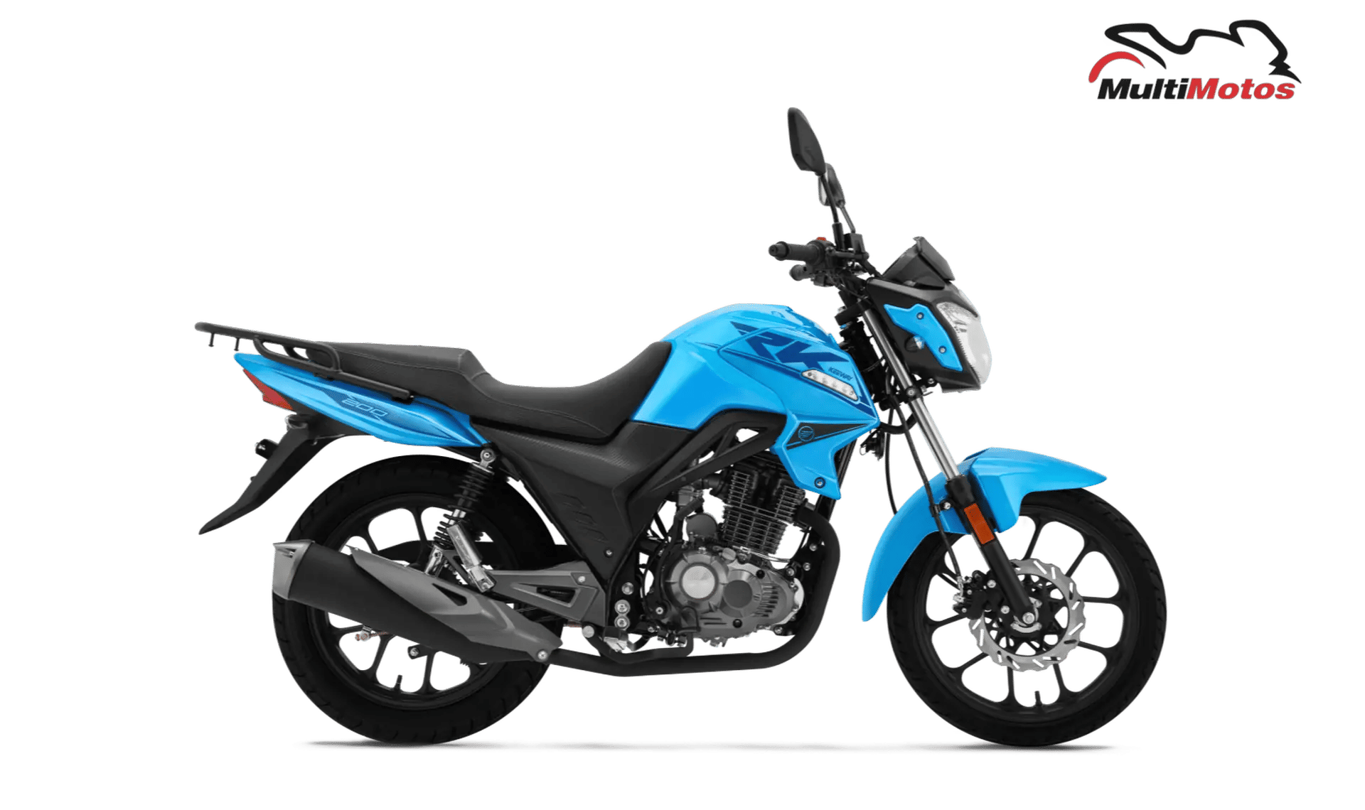 Color Azul para la moto KEEWAY RK 200