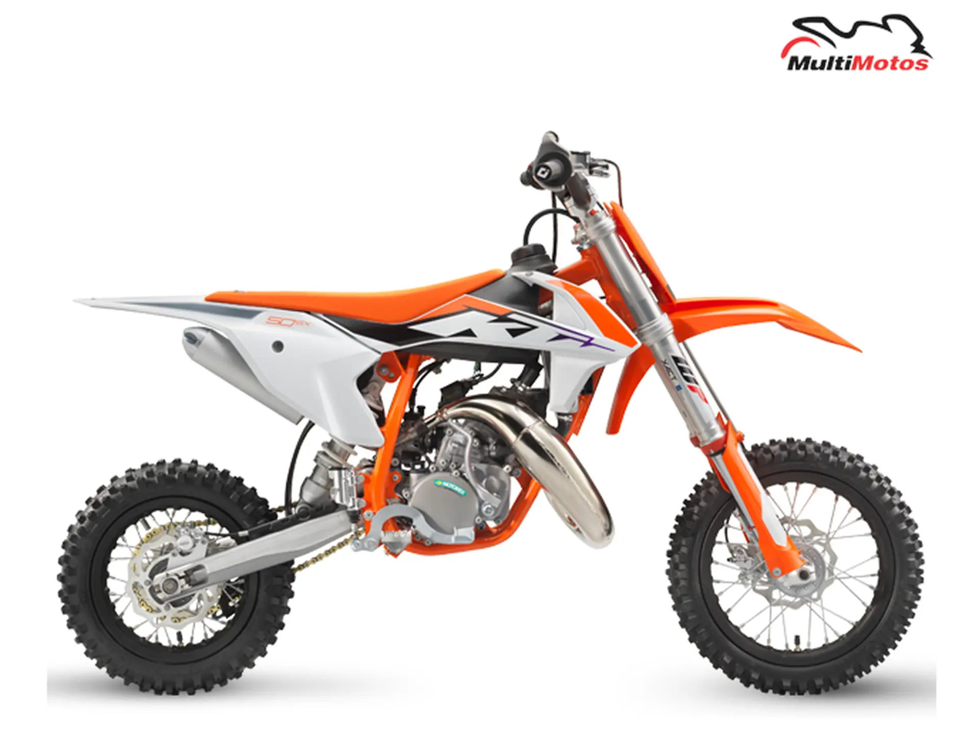 Vista principal de la motocicleta KTM KTM 50 SX Mini