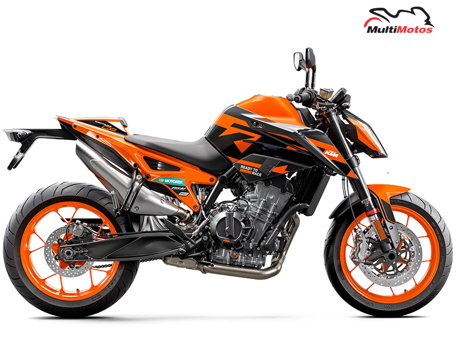 Vista principal de la motocicleta KTM KTM 890 Duke GP