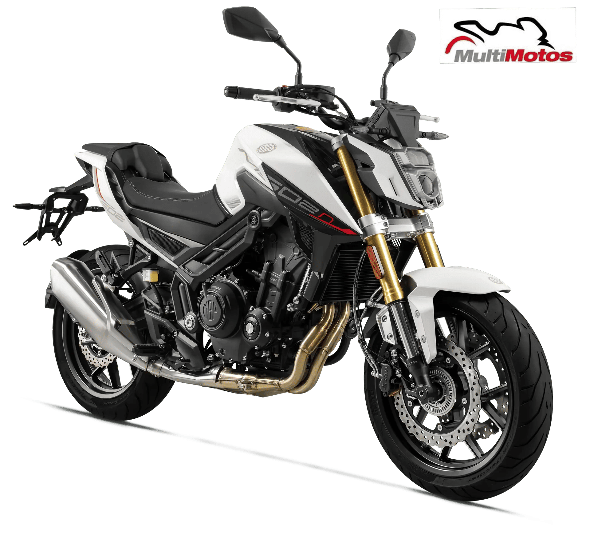 Vista principal de la motocicleta Morbidelli M502N