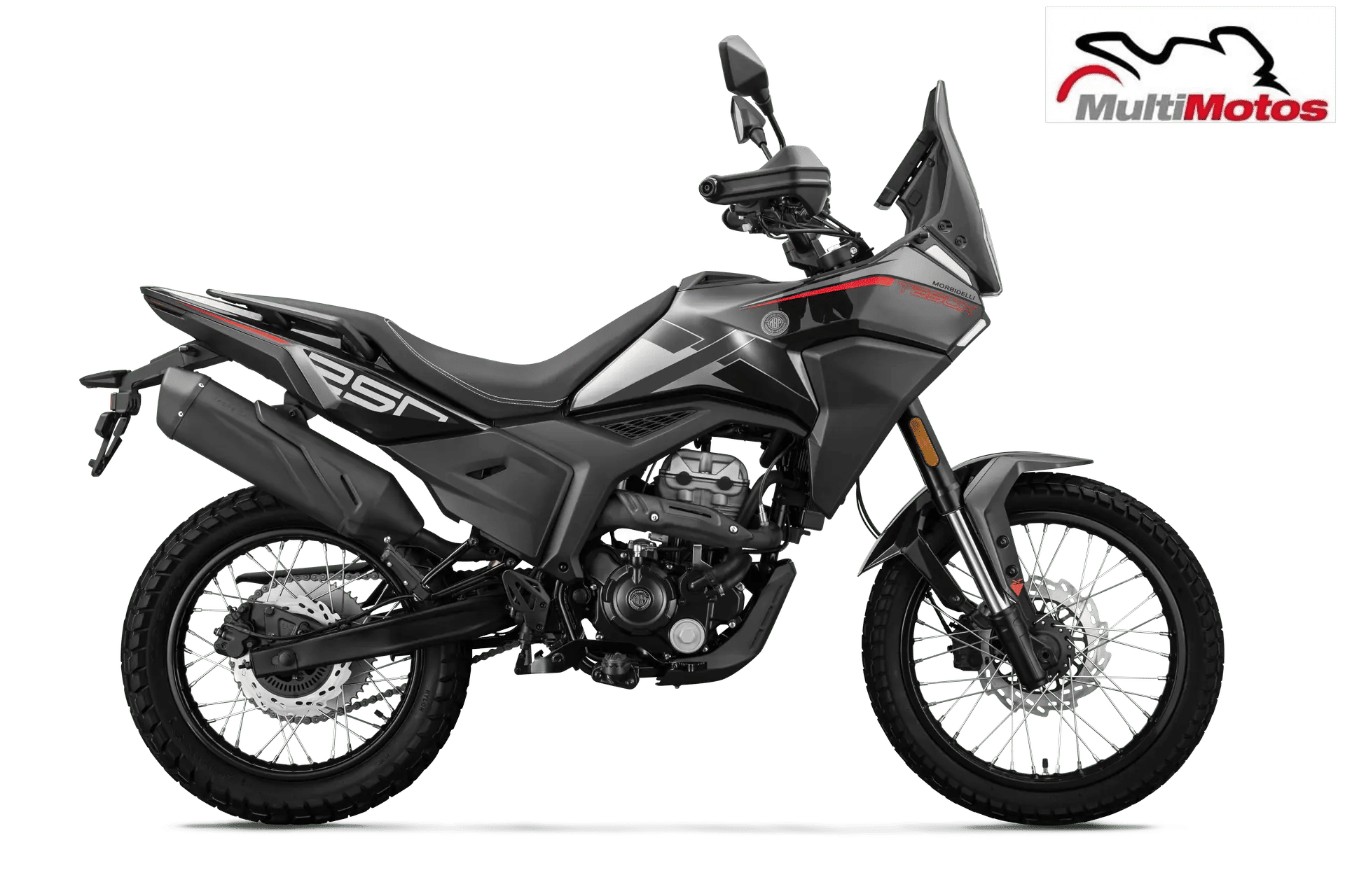 Color Negro para la moto T250X