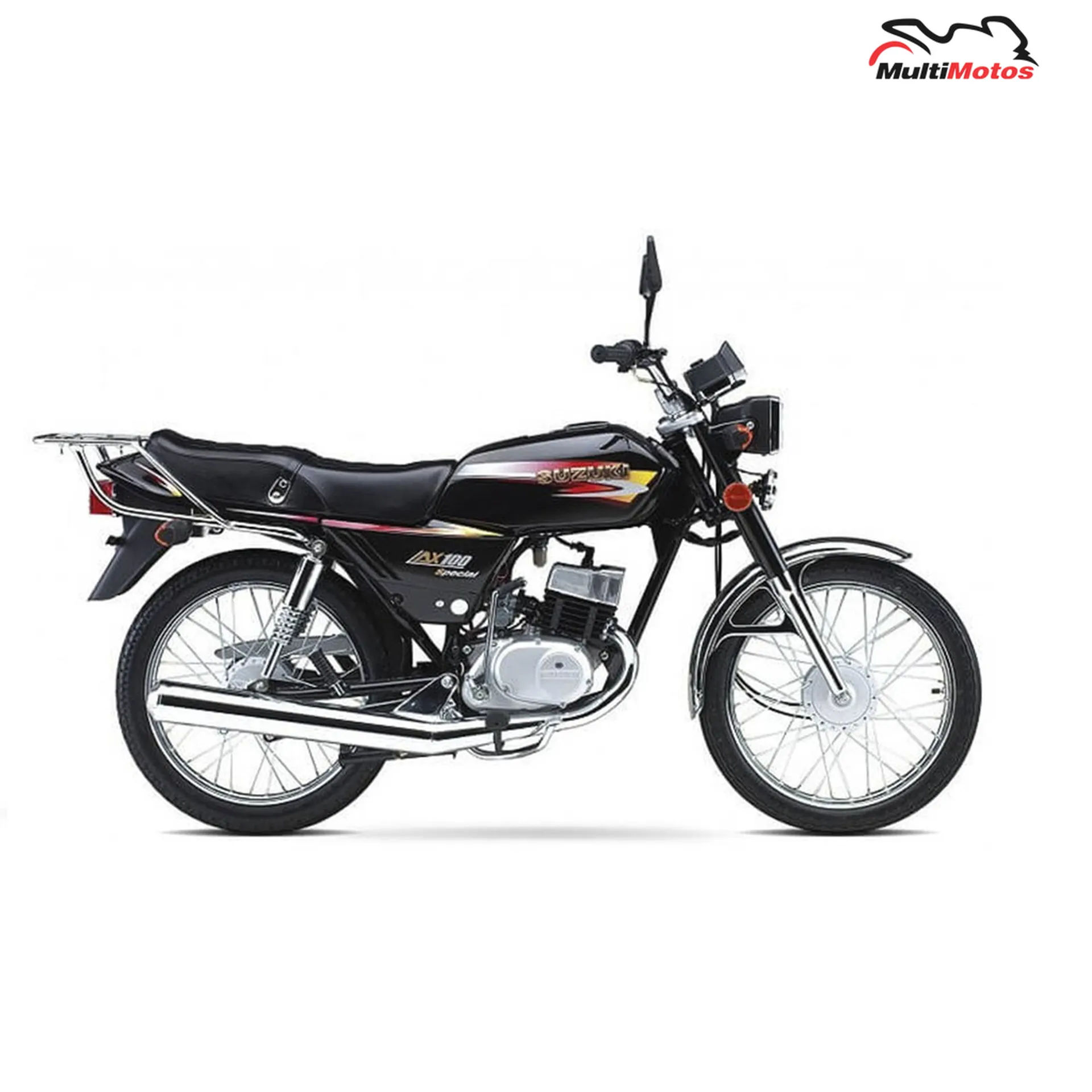 Vista principal de la motocicleta Suzuki SUZUKI AX 100