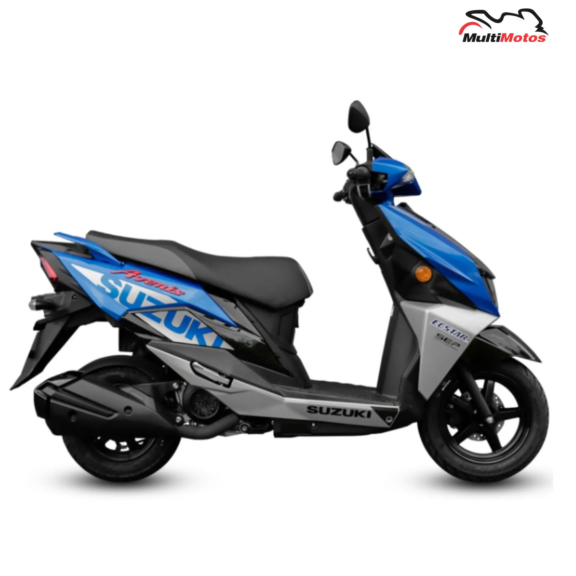 Color Azul para la moto Avenis 125