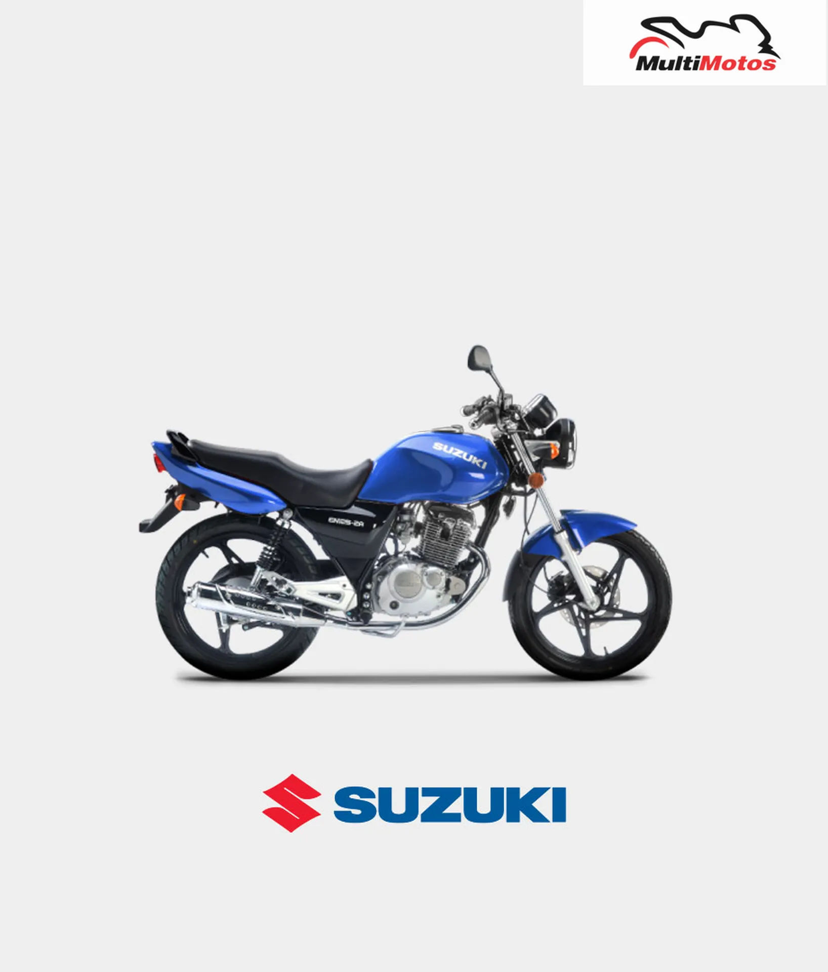 Color Azul Metálico para la moto SUZUKI EN 125 CC