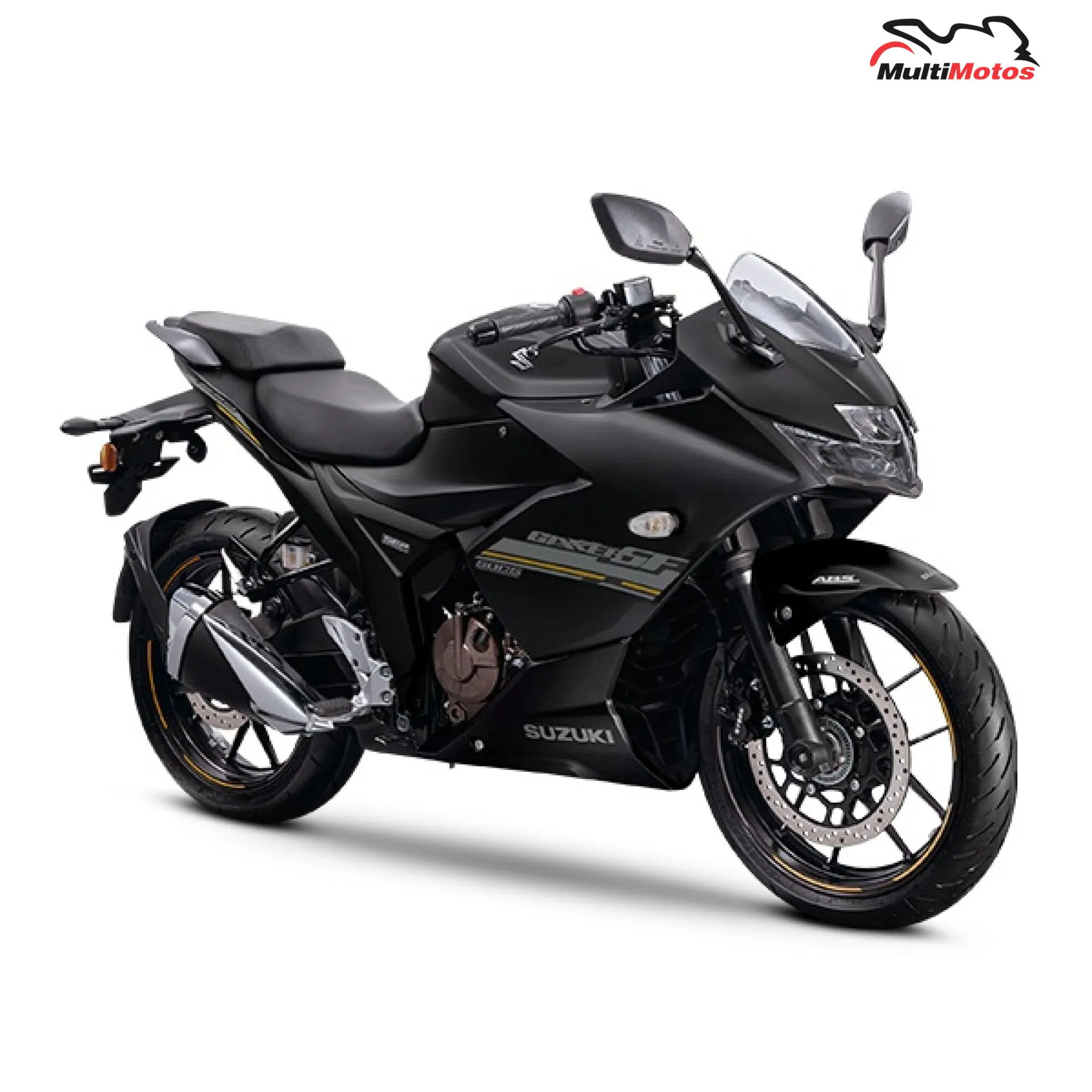 Color Negro para la moto SUZUKI GIXXER SF 250