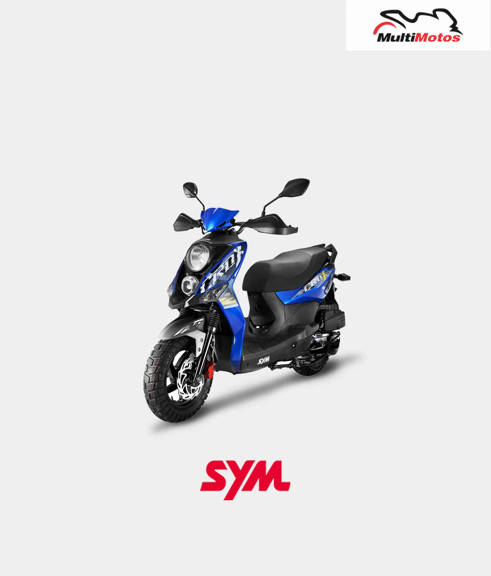 Color Azul para la moto SYM CROX 150 CC