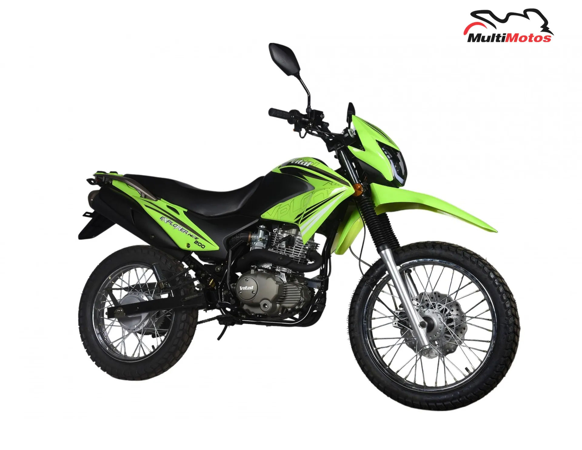 Vista principal de la motocicleta Vital VITAL Explorer New 200