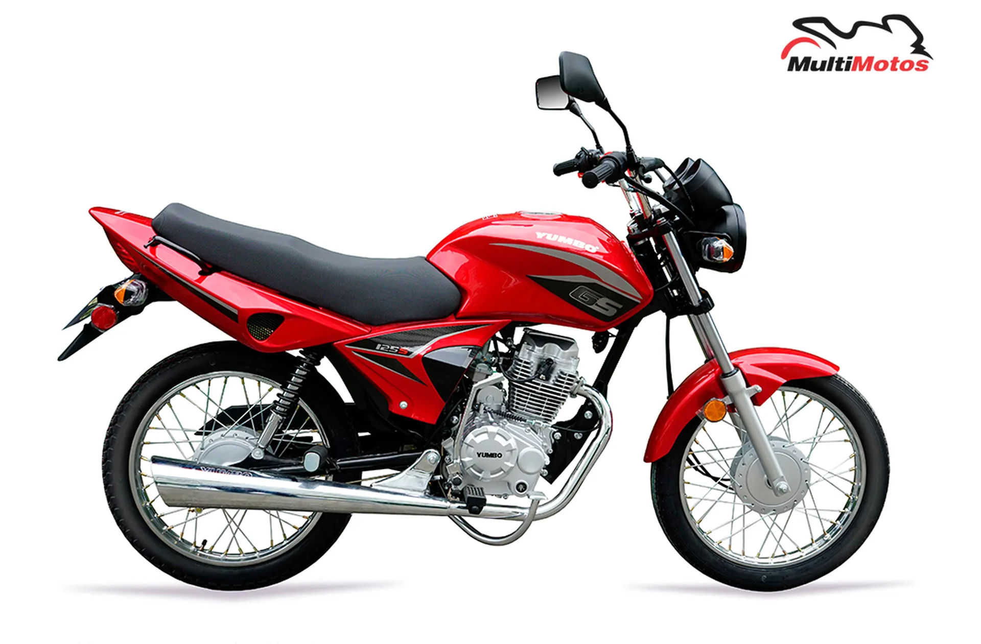 Vista principal de la motocicleta Yumbo YUMBO GS 125S
