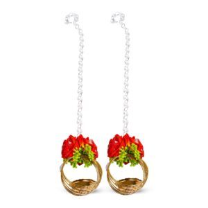 Crystal Rose Metal Set