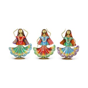 Dancing Lady set of 3