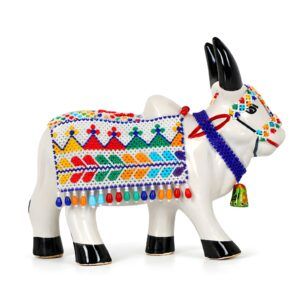 Gulak Cow with Moti Work