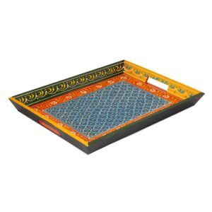Handpainted Wooden Tray – Small