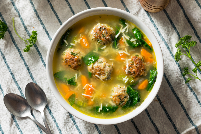 Italian Wedding Soup - The Country Cook