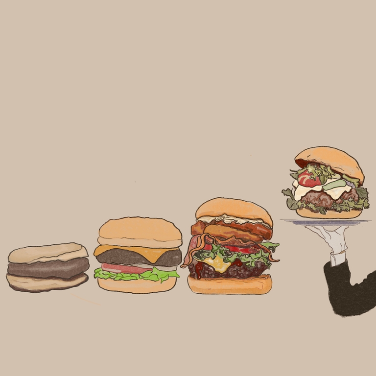 images of gourmet hamburgers