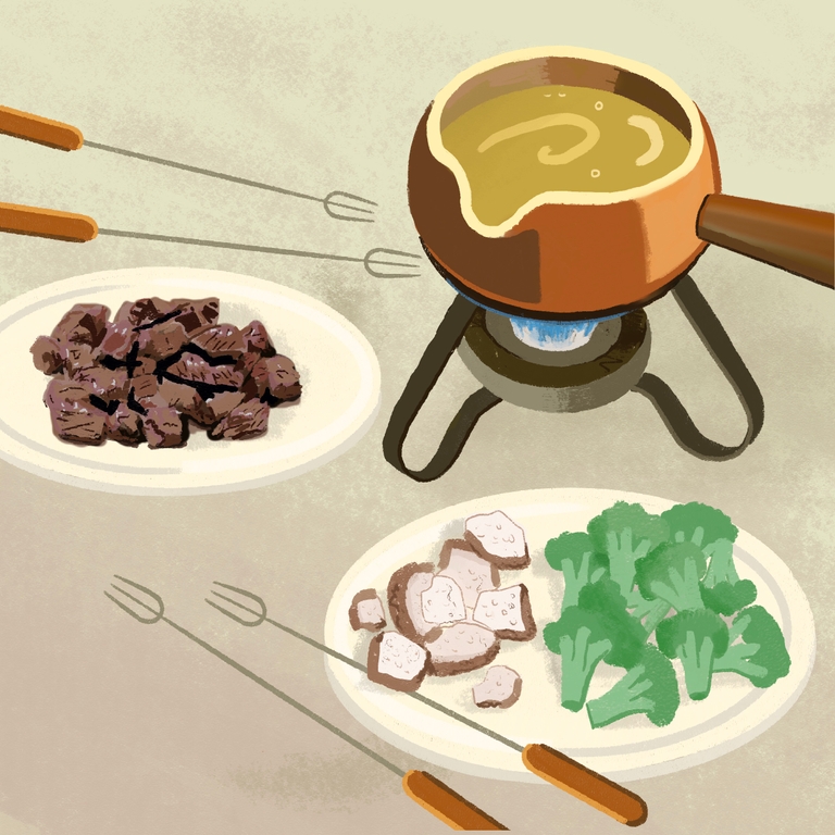 Perfect Fondue Fromage and Bourguignon at Home