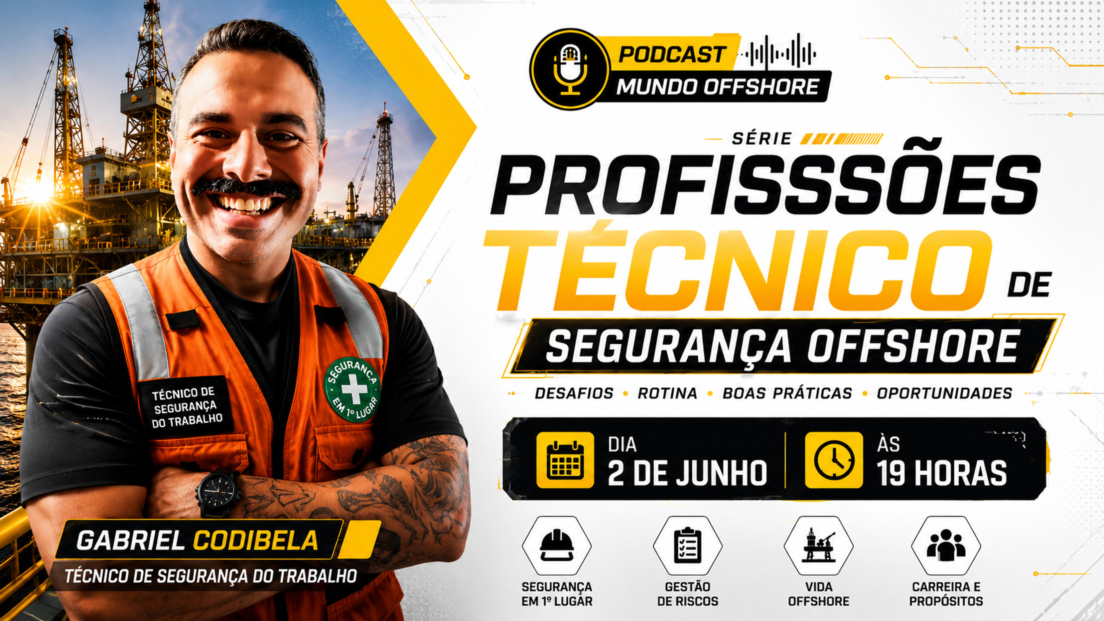 SÉRIE PROFISSÕES | TÉCNICO DE SEGURANÇA OFFSHORE