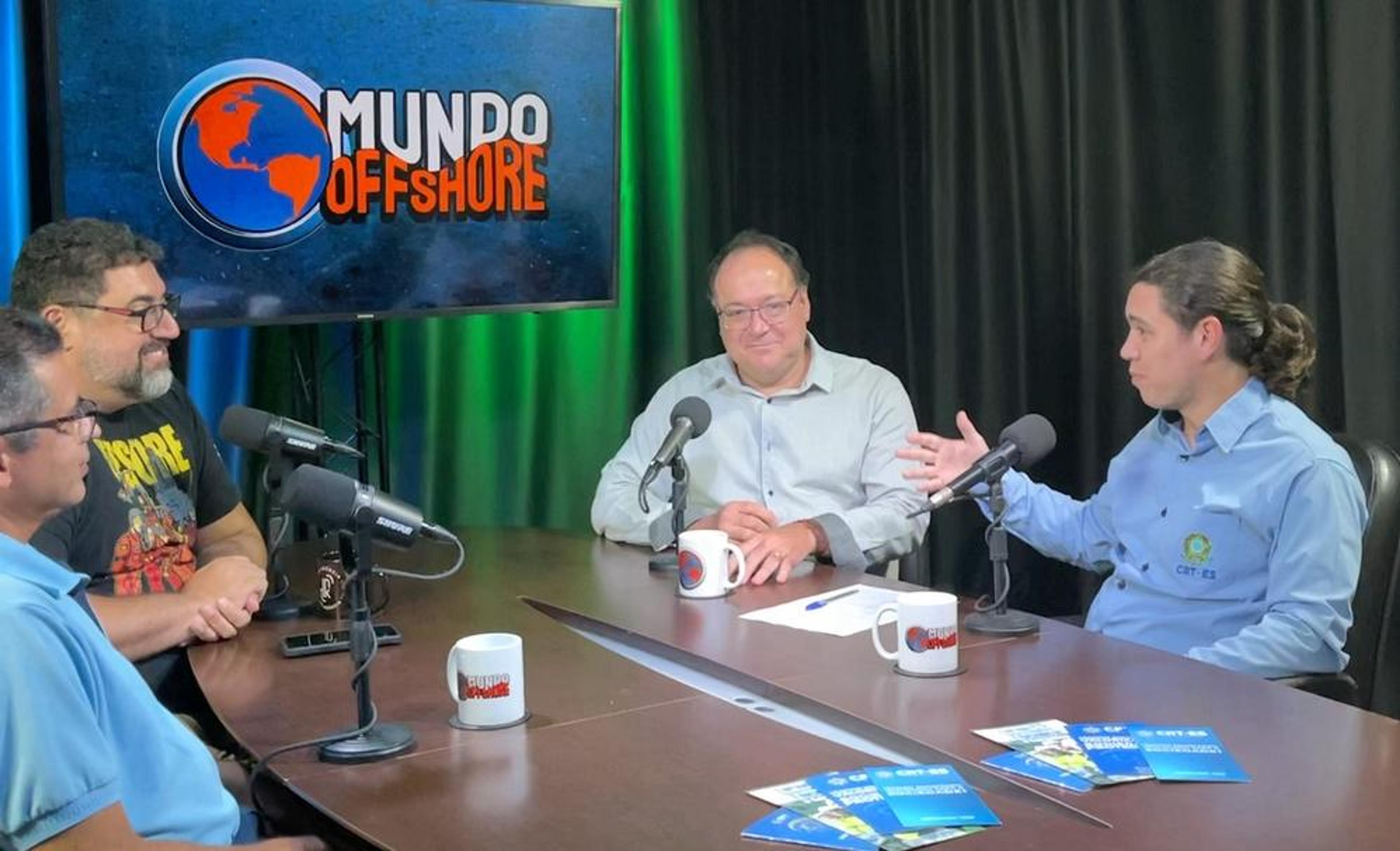 Lançamento do Videocast Mundo Offshore em Parceria com CRT-ES acontece nessa quinta-feira (28) no YouTube