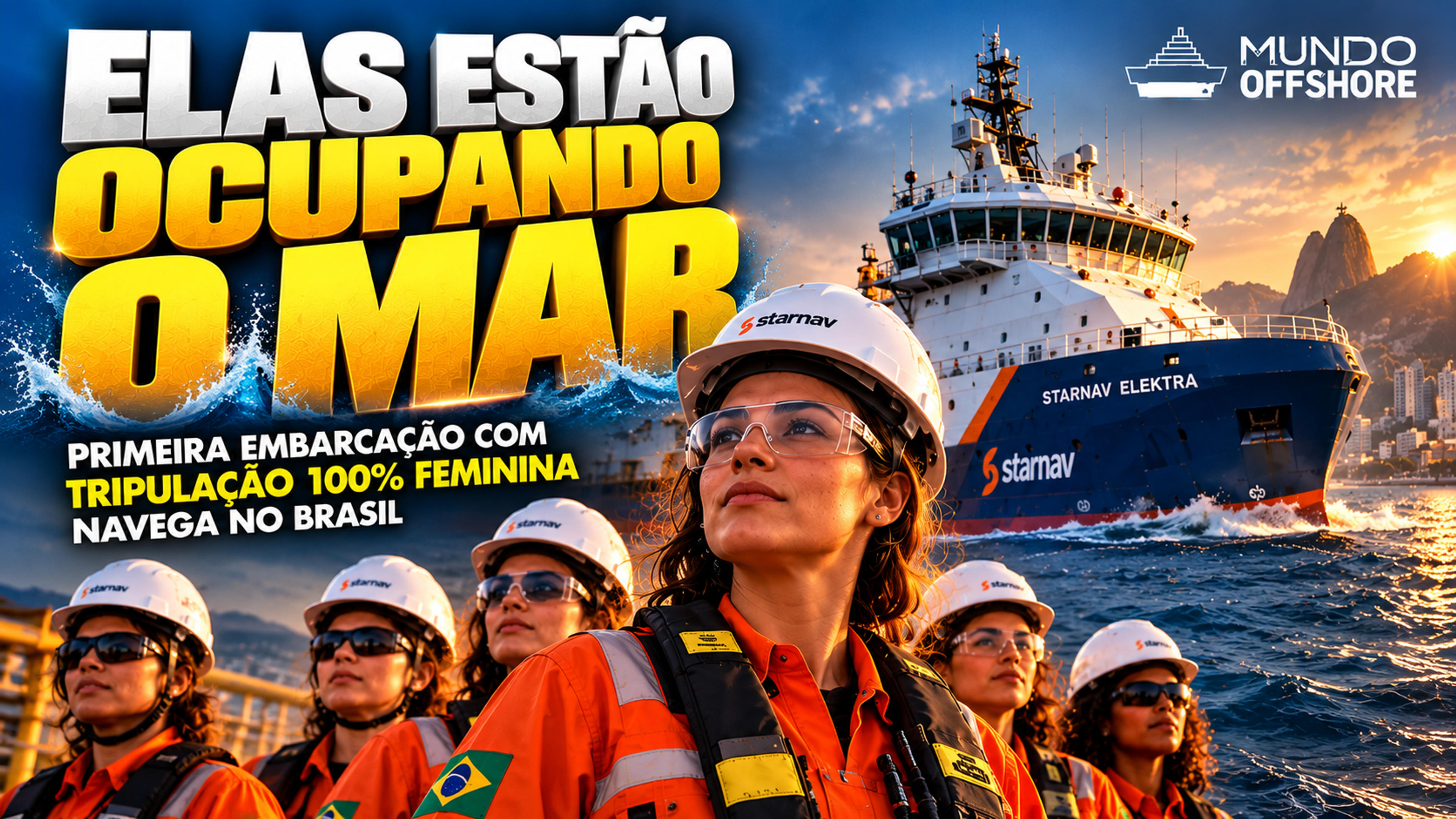 Elas estão ocupando o mar: por que as mulheres ficaram tanto tempo fora da indústria marítima - e por que esse cenário começa a mudar