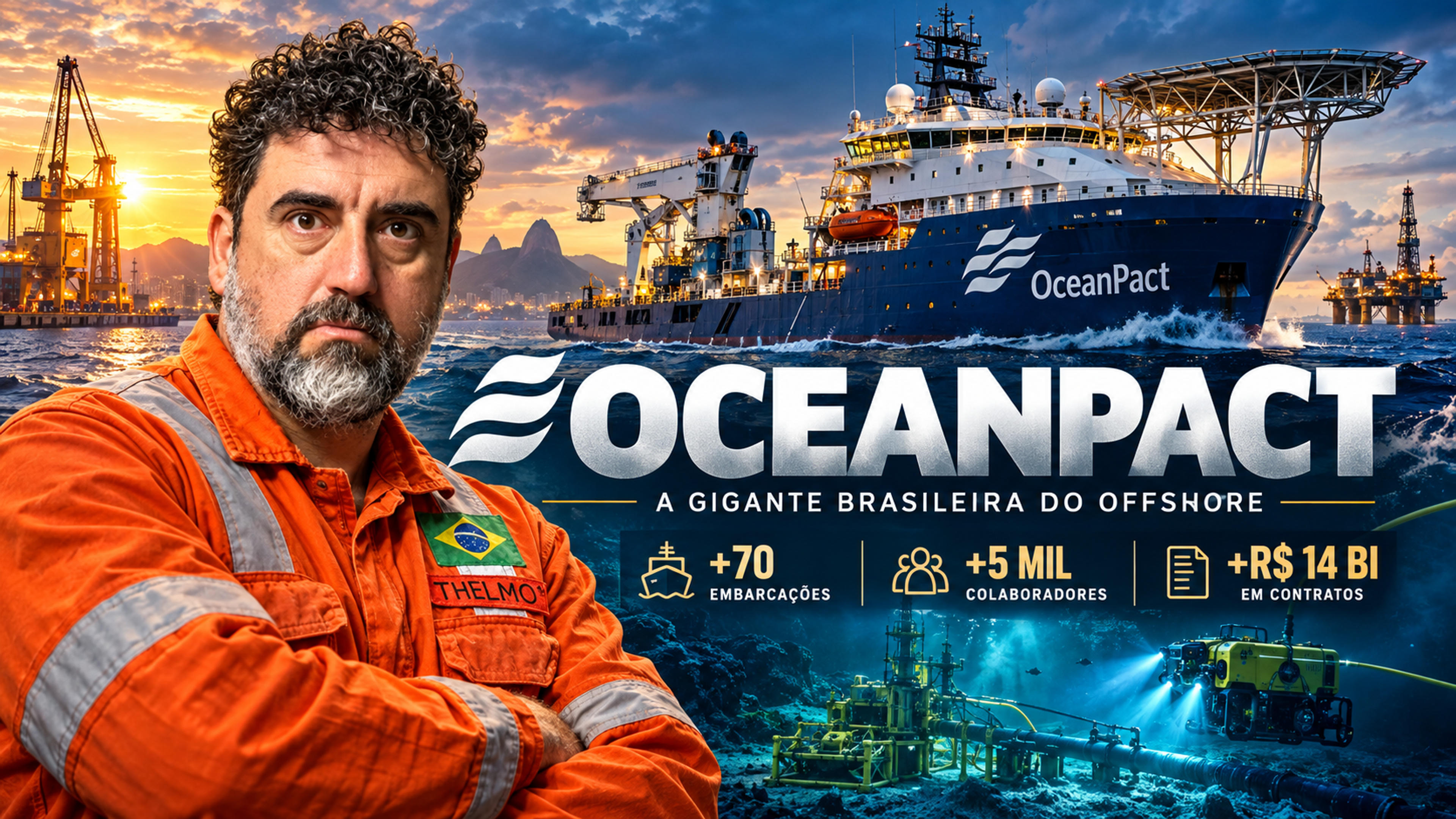 OceanPact ganha escala bilionária e consolida presença entre as gigantes brasileiras do offshore