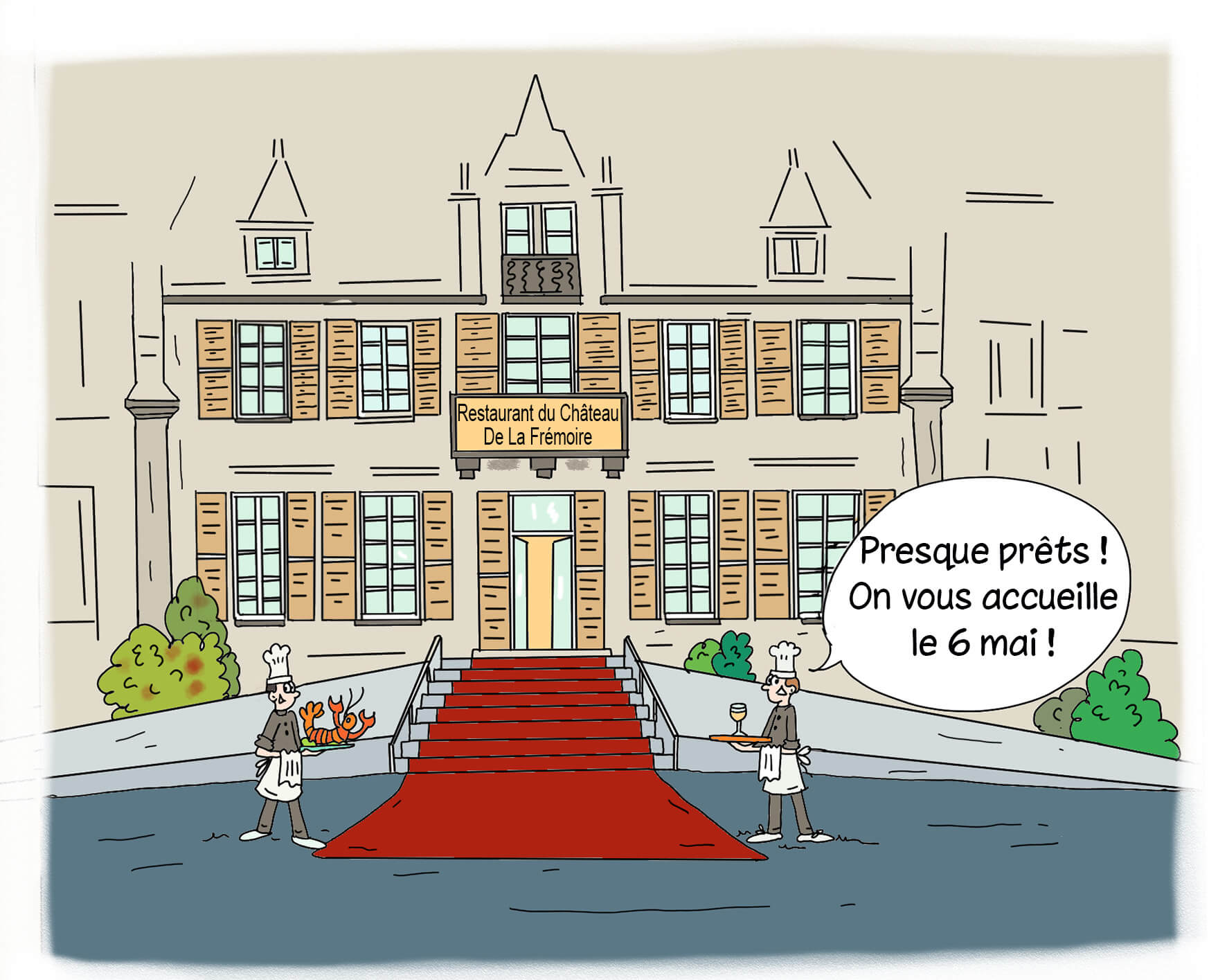 Bienvenue au restaurant du château de la Frémoire ! - Muscadet
