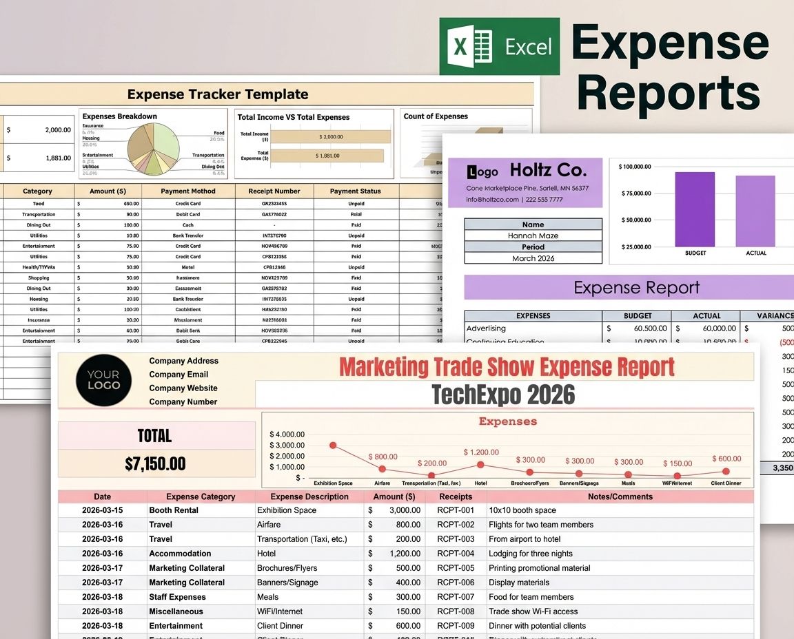 Expense Reports Excel Systems