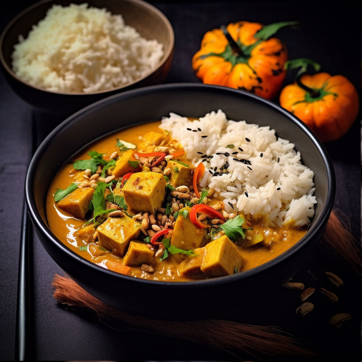 Fit dýňové curry