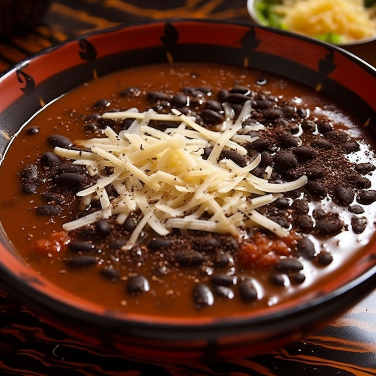 Mexické fazole frijoles refritos