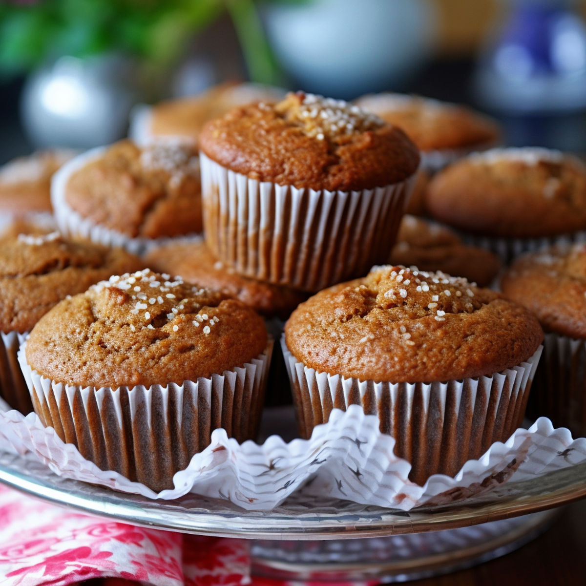 Celozrnné pomerančové muffiny s bílým jogurtem