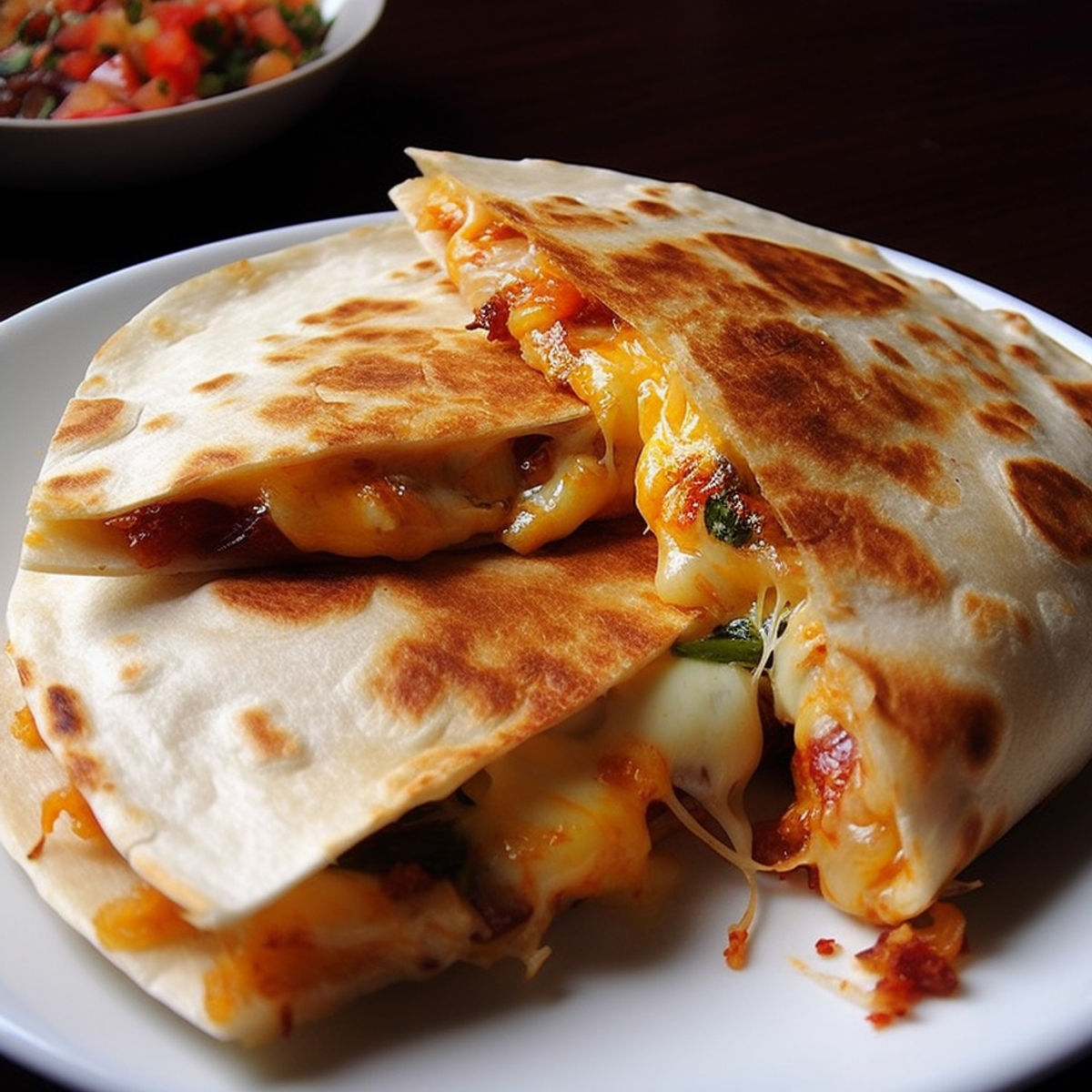 Sýrová quesadilla