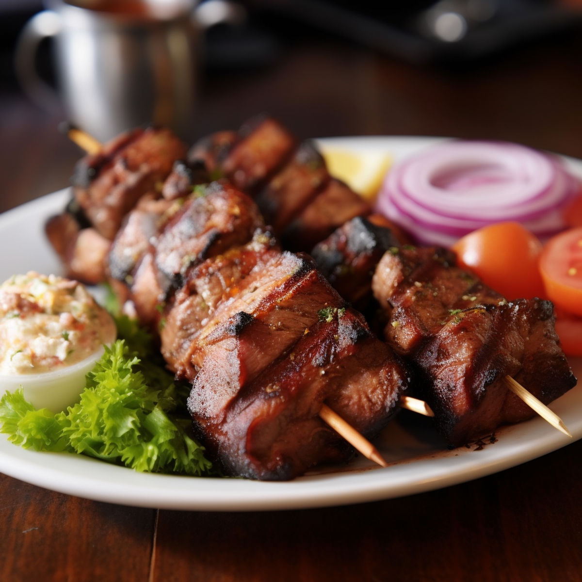 Fit grilované souvlaki