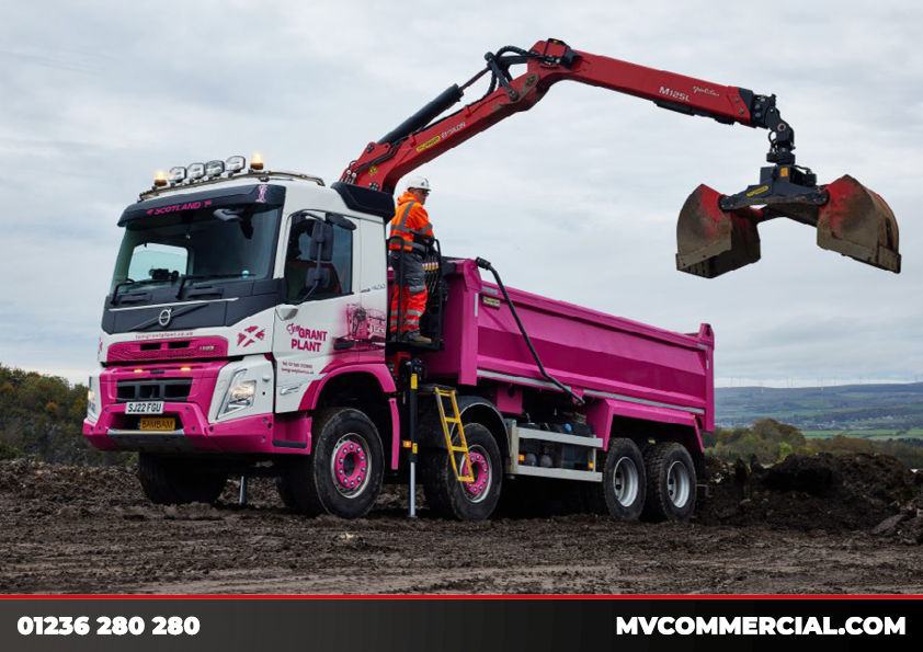 Image for PR | Pink Tipper Grab Grows Business For Tom Grant