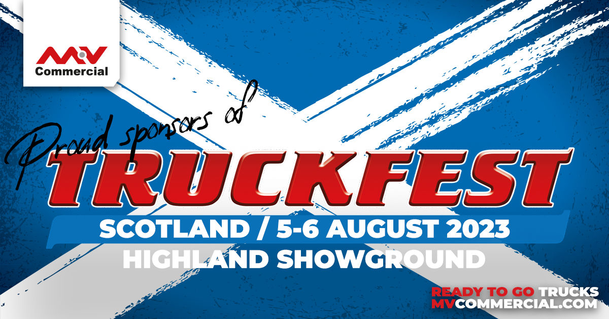 Image for MV Commercial Returns as Headline Sponsor for Truckfest Scotland