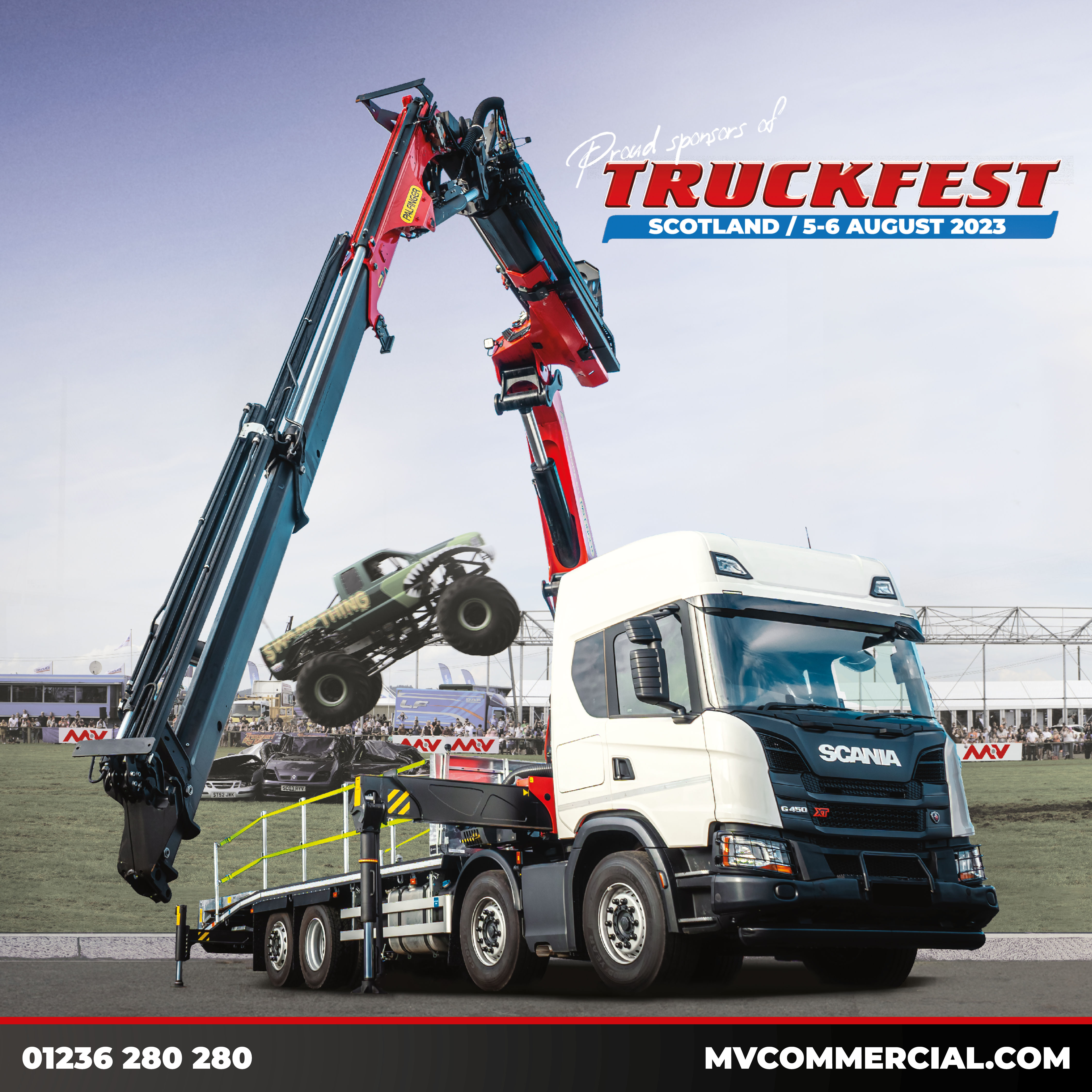 Image for MV Commercial Returns as Headline Sponsor for Truckfest Scotland for 2023
