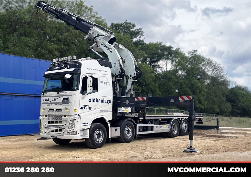 Image for PR | OLD HAULAGE LIKES THE CUT OF MV COMMERCIAL’S JIB THANKS TO RAPID PLANT BODY DELIVERY