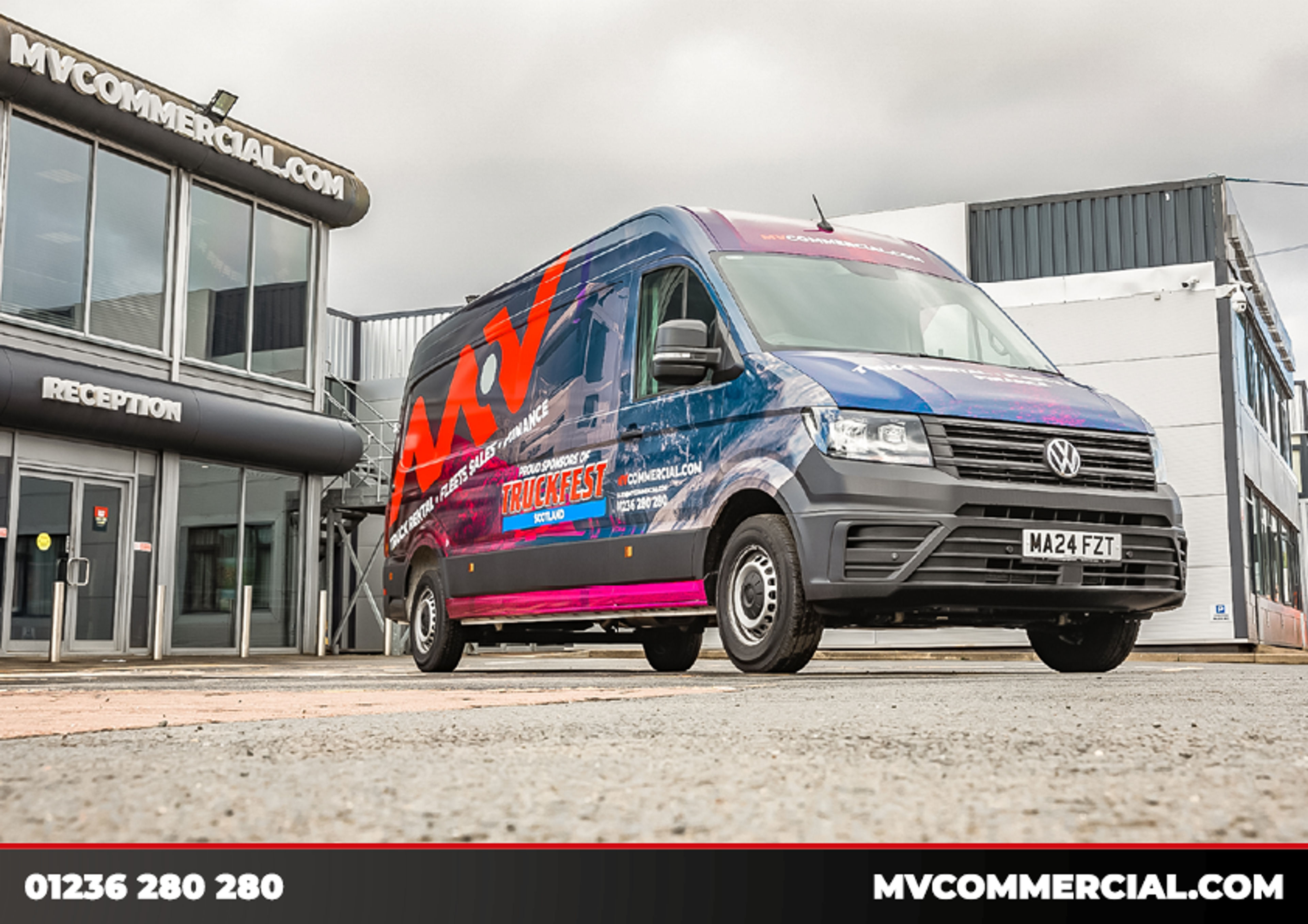 Image for PR: MV Commercial Continues its Sponsorship of Truckfest a Dedicated VW Crafter