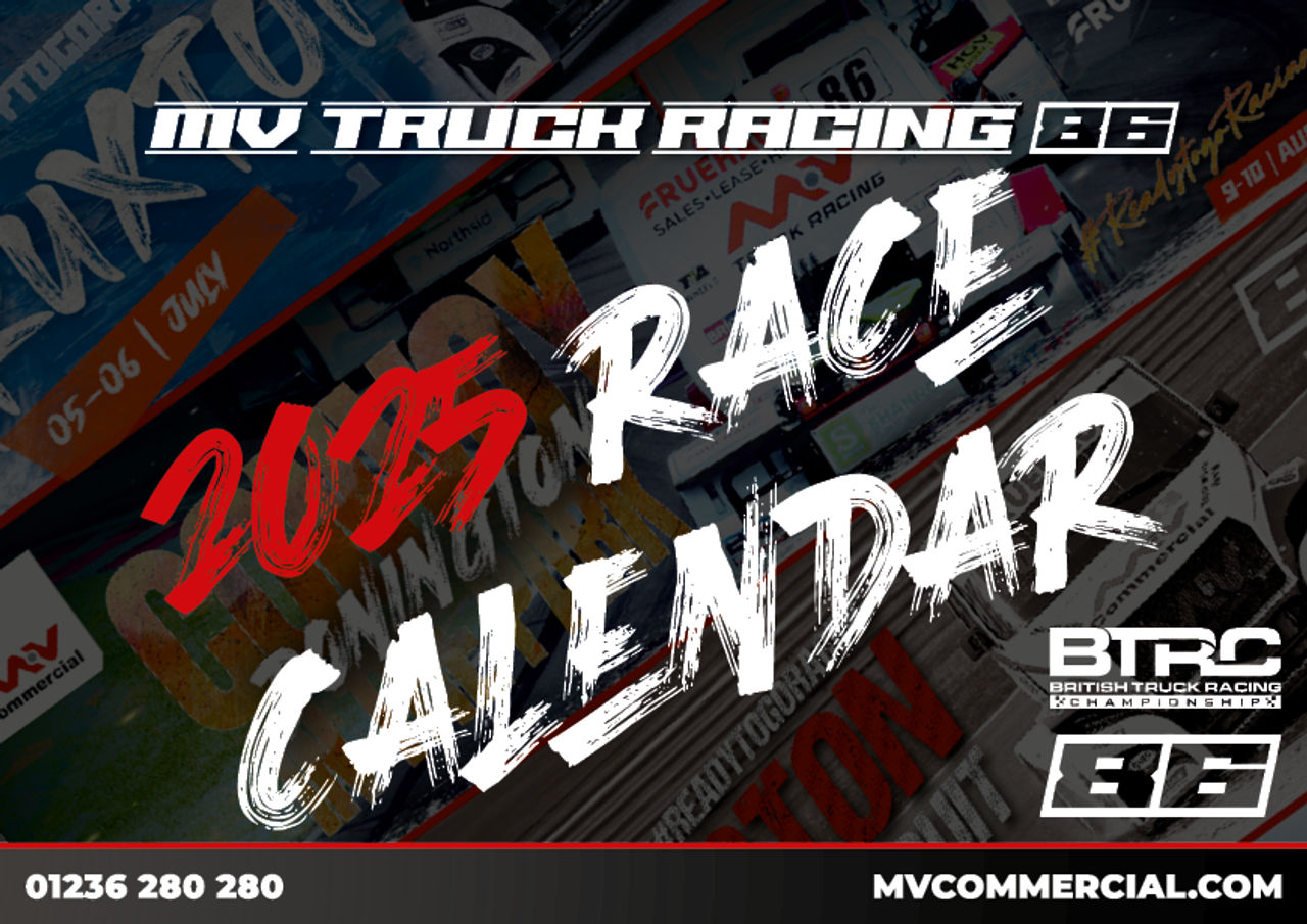MV Truck Racing #86 2025 Calendar MV Commercial