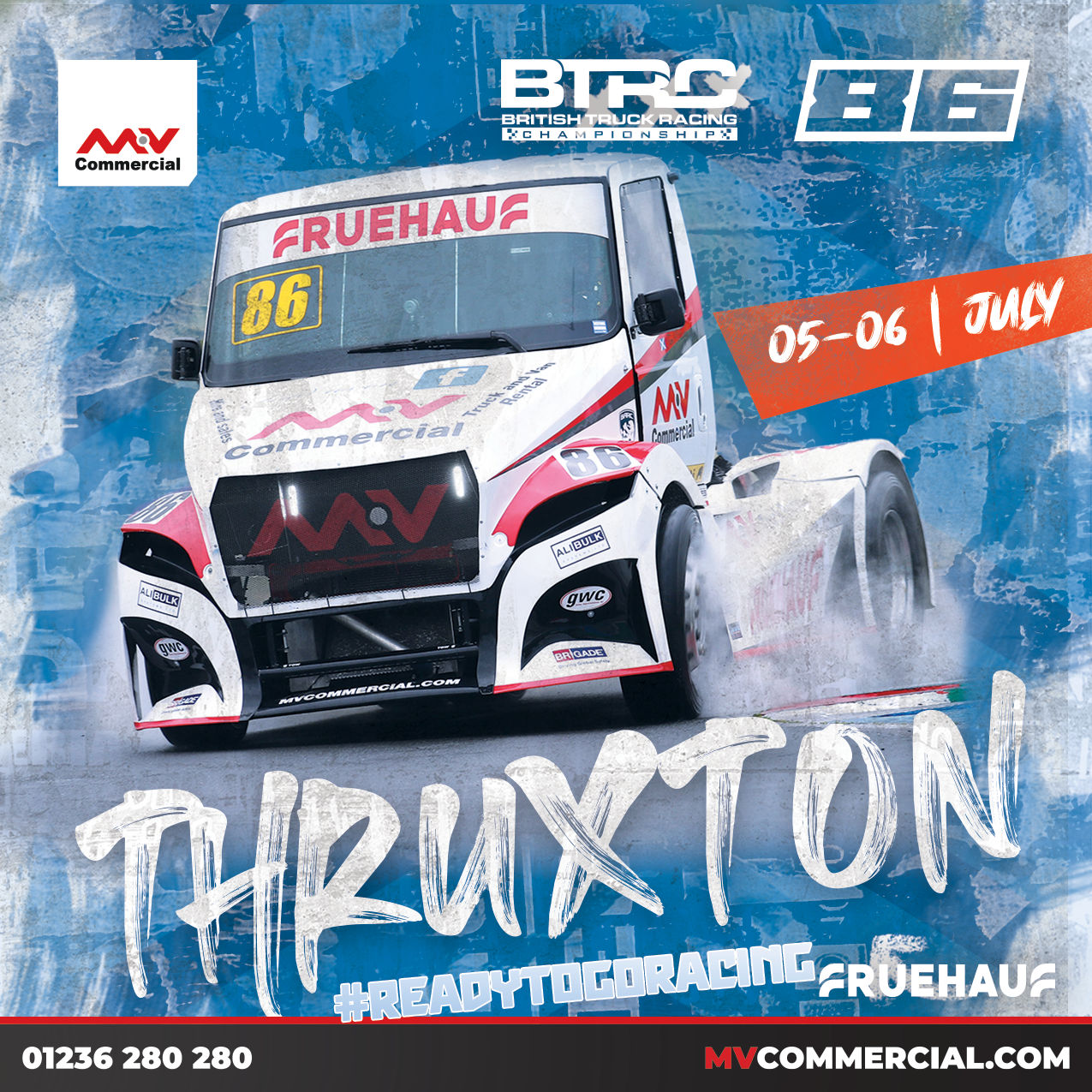 Image for Thruxton Circuit: A High-Speed Legacy and a Thrill for Truck Racing