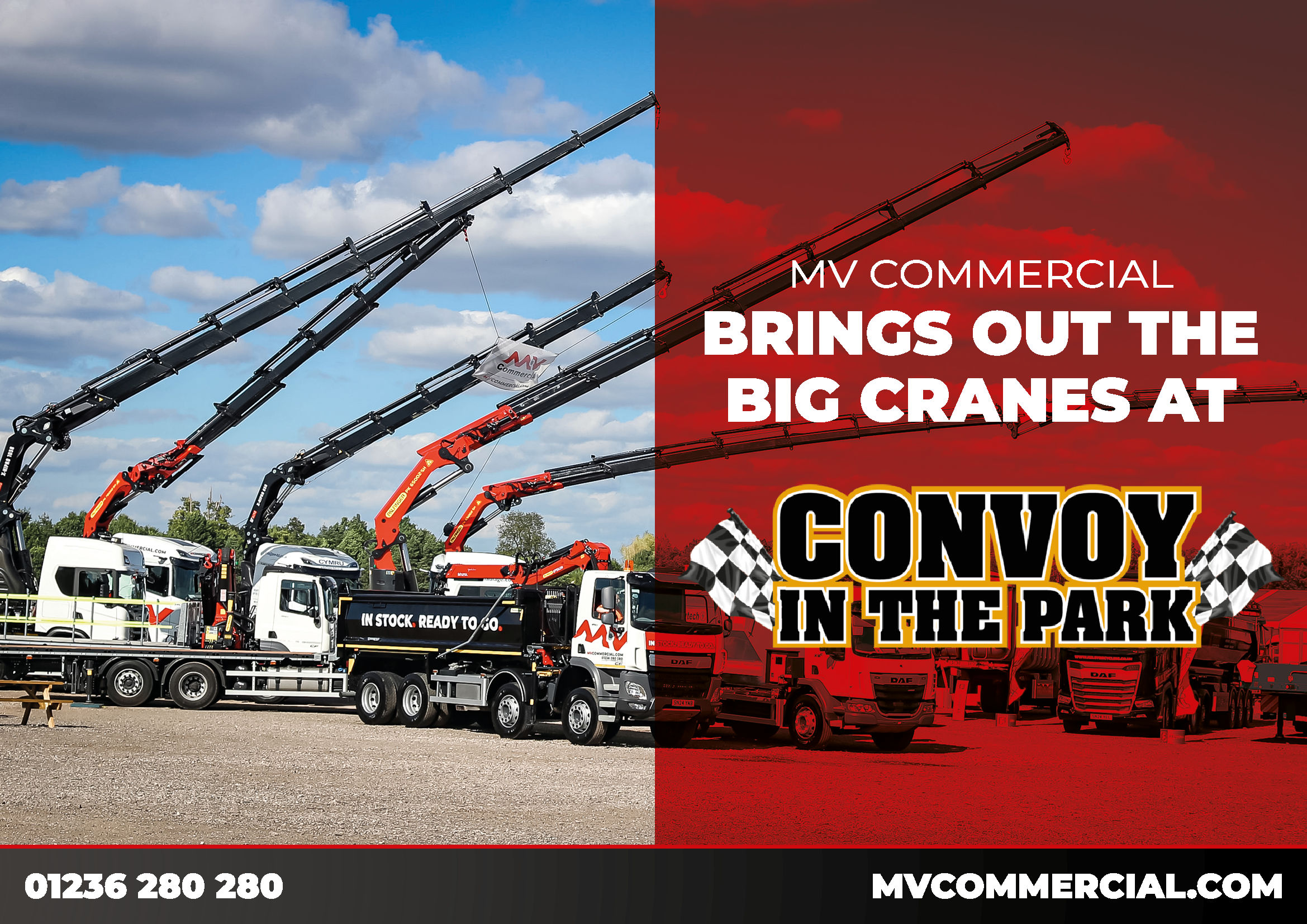 Image for MV Commercial Brings Out the Big Cranes At Convoy
